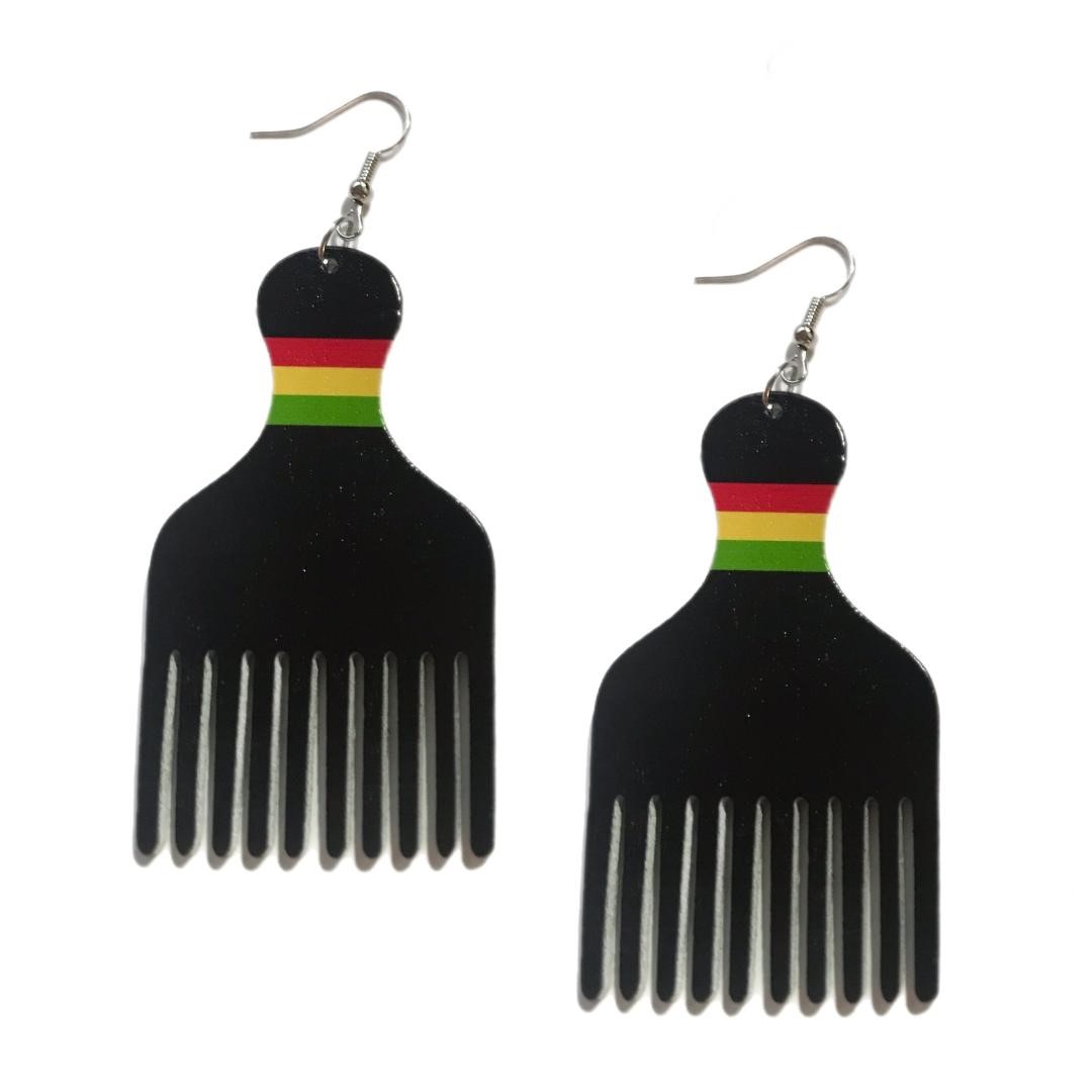 Afro Earring Afro Earring